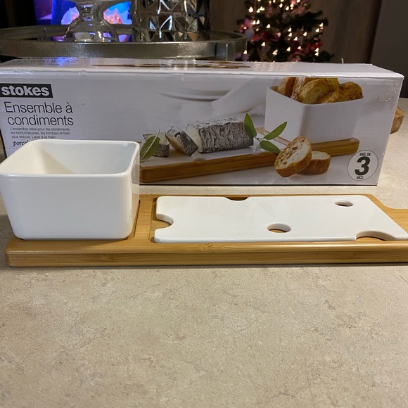 Stokes 3 Piece Serving Platter Kit - Picture 3 of 9